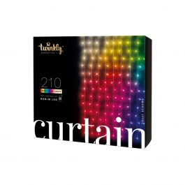 Twinkly – Curtain  210 LED / 3 méter - Multicolor - fehér