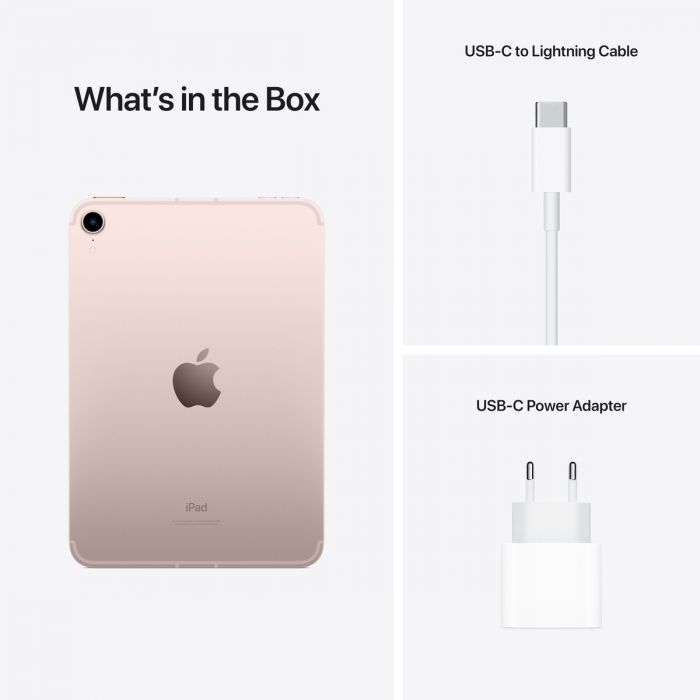 iPad mini Wi-Fi + Cellular 256GB - rózsaszín - iSTYLE