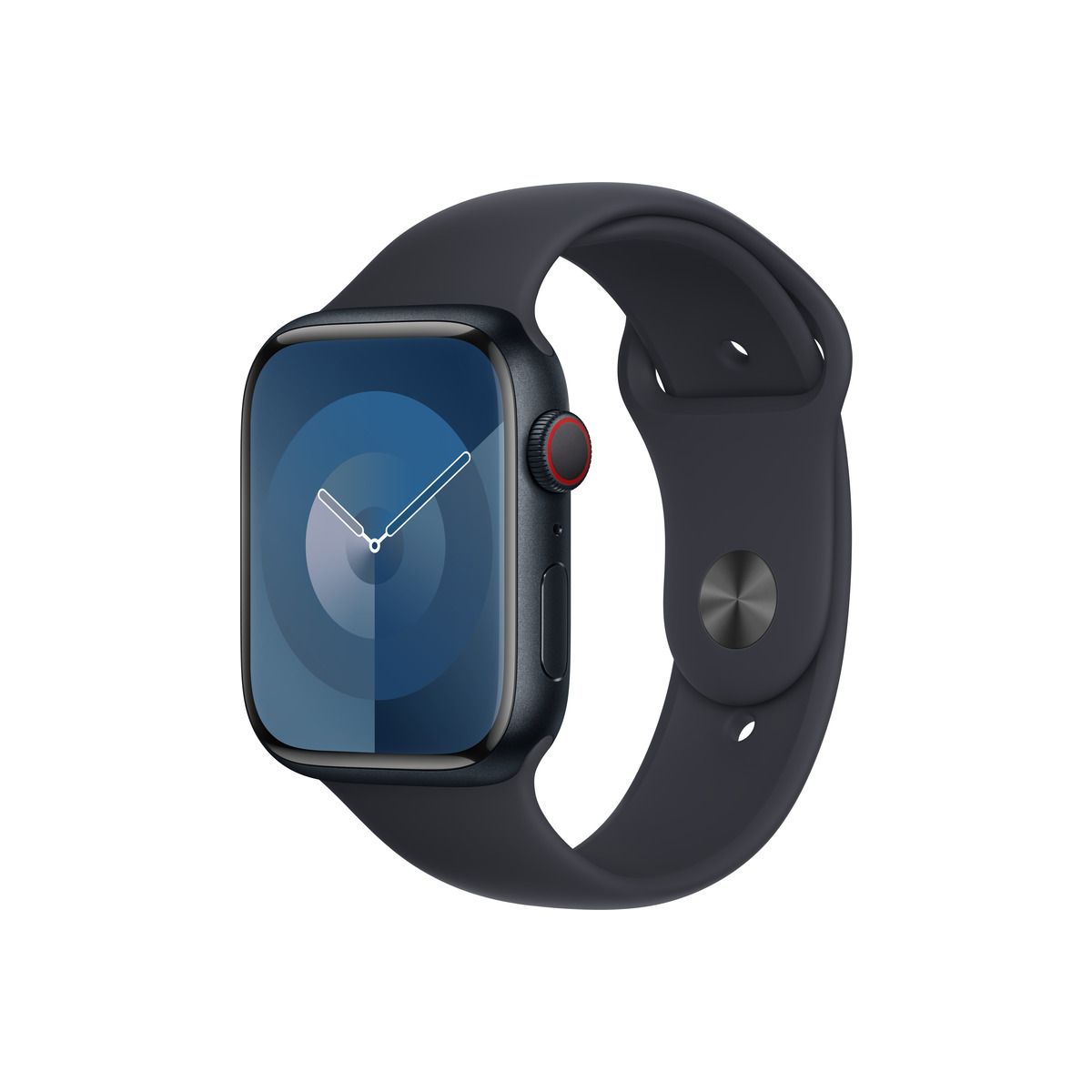 Apple Watch Series 9 GPS + Cellular – 45 mm-es éjfekete Apple Watch Series 9 GPS + Cellular – 45 mm-es éjfekete