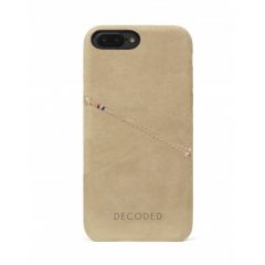 Decoded Leather Back iPhone 6/6s/7 Plus bőrtok - Világosbarna