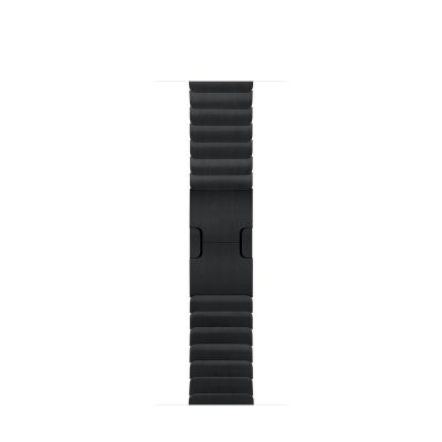 Apple - 38 mm-es nagy láncszemű asztrofekete szíj