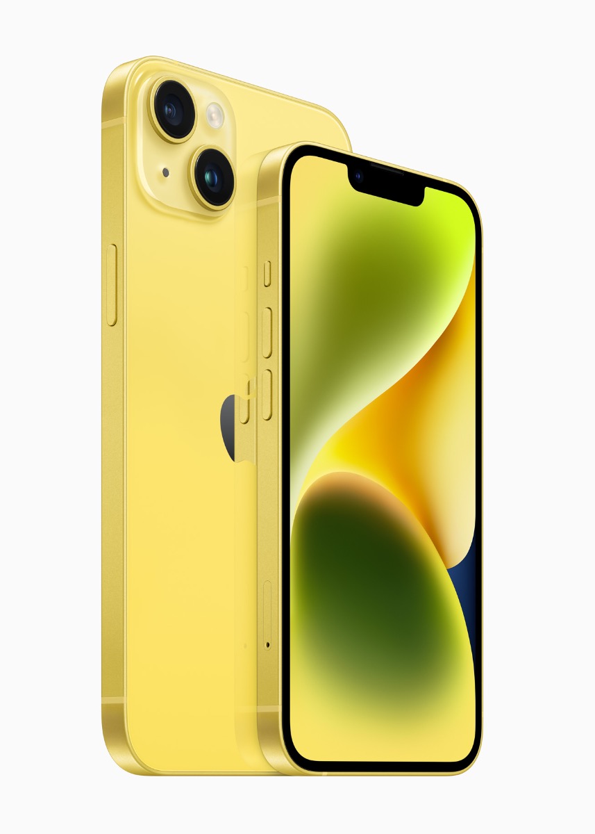 Sárga Apple iPhone 14