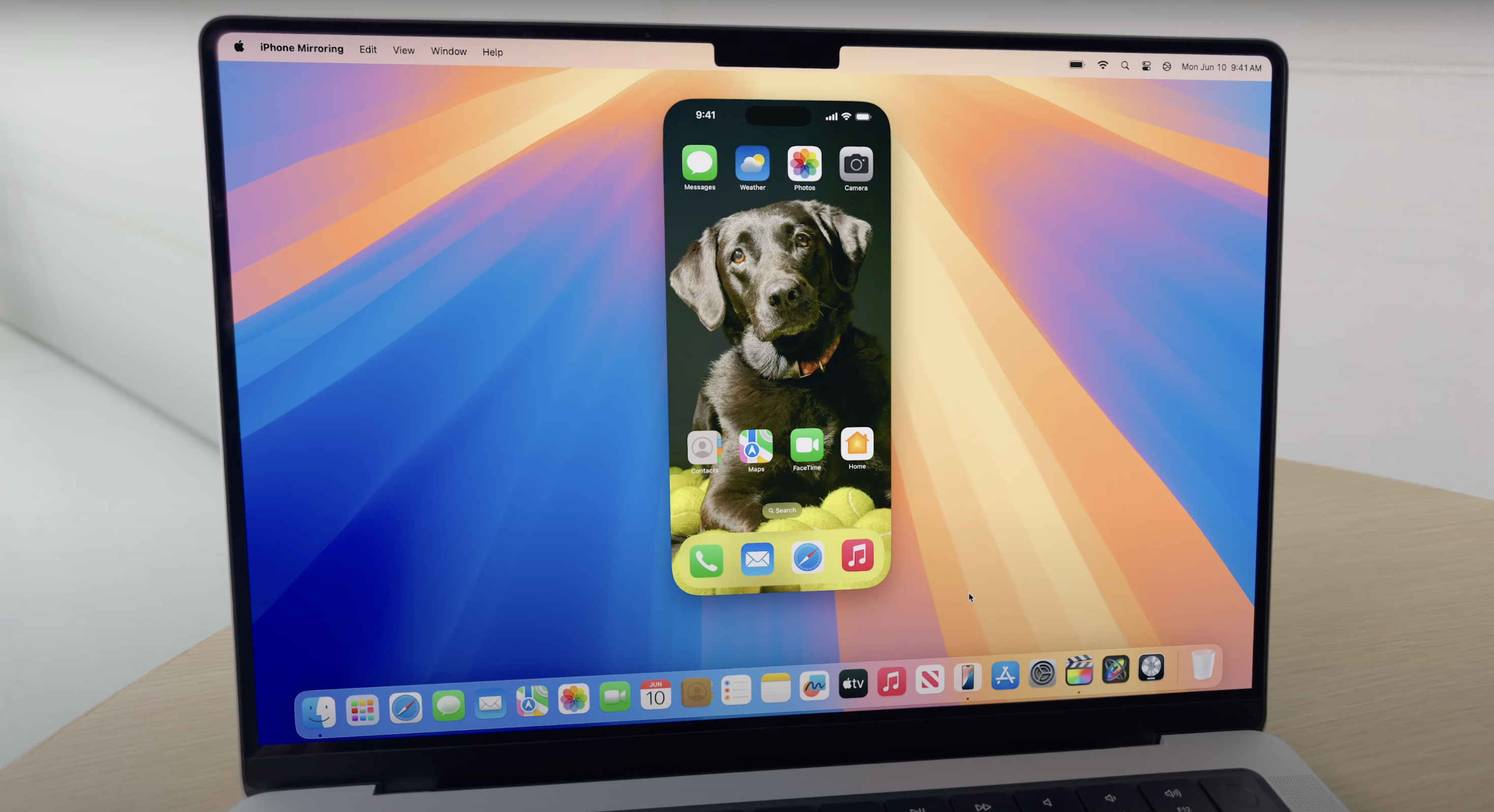 macOS Sequoia: iPhone Mirroring