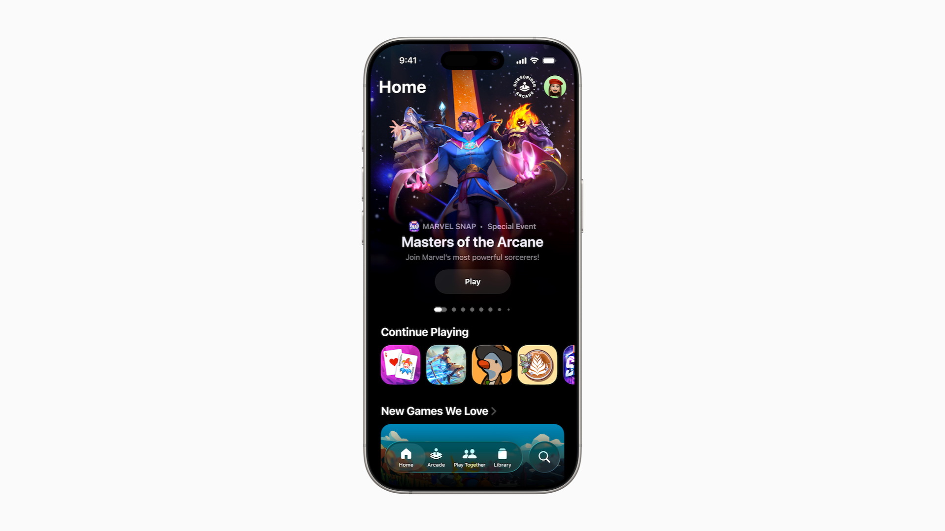 Megérkezett az Apple Games